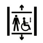 Icono ascensores y mejores de accesiblidad