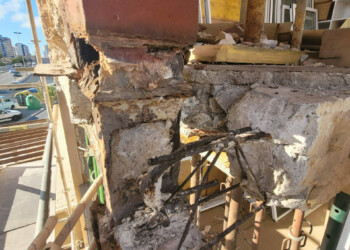 Reparación estructural en La Manga Reparación estructural en La Manga