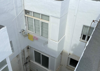 REHABILITACIÓN DE MEDIANERÍA Y PATIOS MEDIANTE TRABAJOS VERTICALES 4 REHABILITACIÓN DE MEDIANERÍA Y PATIOS MEDIANTE TRABAJOS VERTICALES 4